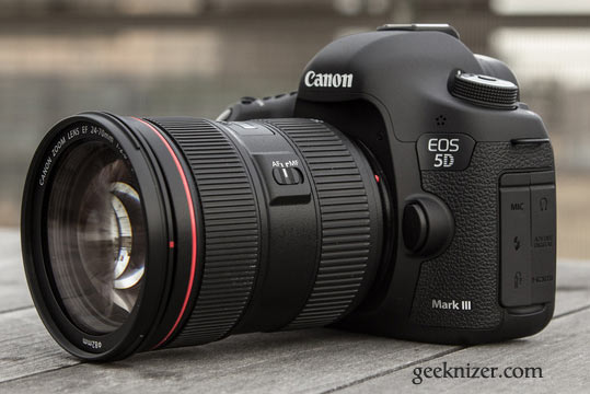 5D Mark III sports a 223megapixel fullframe CMOS sensor with a whopping