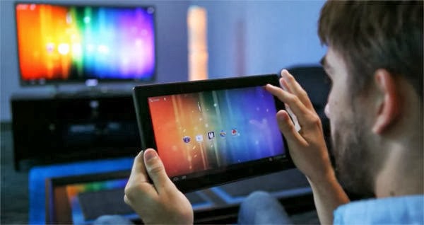 pantalla tablet y tv