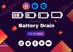 Top 10 apps responsible for your smartphone Battery drain