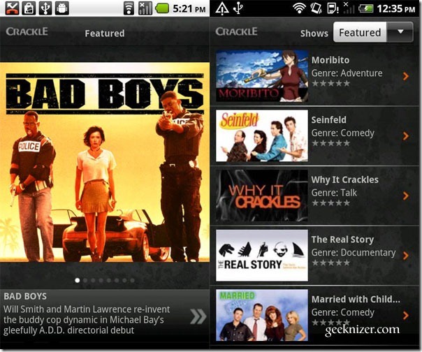 android-crackle