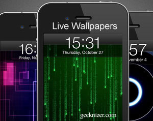 Set LiveWallpaper, Scrolling Wallpaper on iPhone